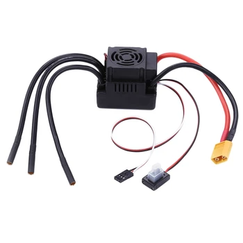 

Speed Controller Electric Brushless Esc 120A 2-4 S 5.8 V/3A for Car 1/8 1:8 Rc (Socket Xt60)