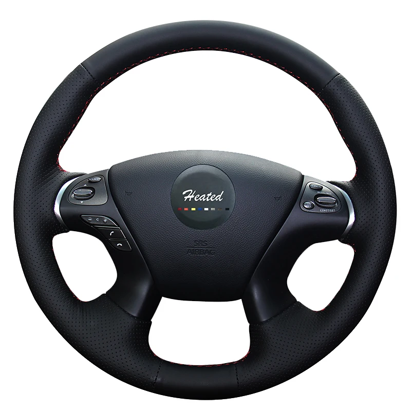 Оплетка рулевого колеса для Infiniti JX35 M35 M25 M56 Q70 QX60 Nissan Murano|wheel steering cover|steering coverwheel |