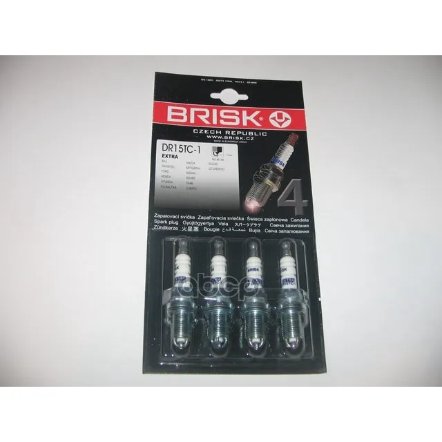 Свеча Зажигания Extra(Интервал Замены- Max. 60 000 Km) BRISK арт. DR15TC-1