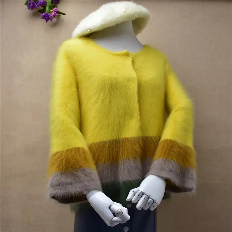 Abrigo de angora Clearance