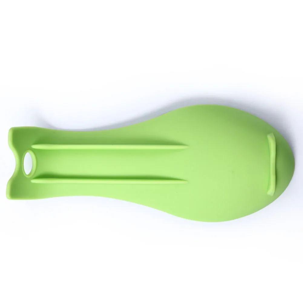 Home Drink Glass Non Slip Pad Holder Insulation Tray Kitchen Accessories Soft Silicone Coaster Spoon Mat Heat Resistant