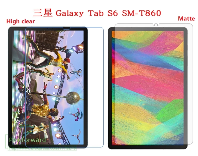 2 шт. для Samsung Galaxy Tab S6 10 5 SM T860 T865 ''планшет высокой четкости протектор экрана