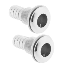 2 шт. 19 мм шланга литая лодка через корпус фитинги, сверхмощный 316 нержавеющая сталь Аппаратные средства