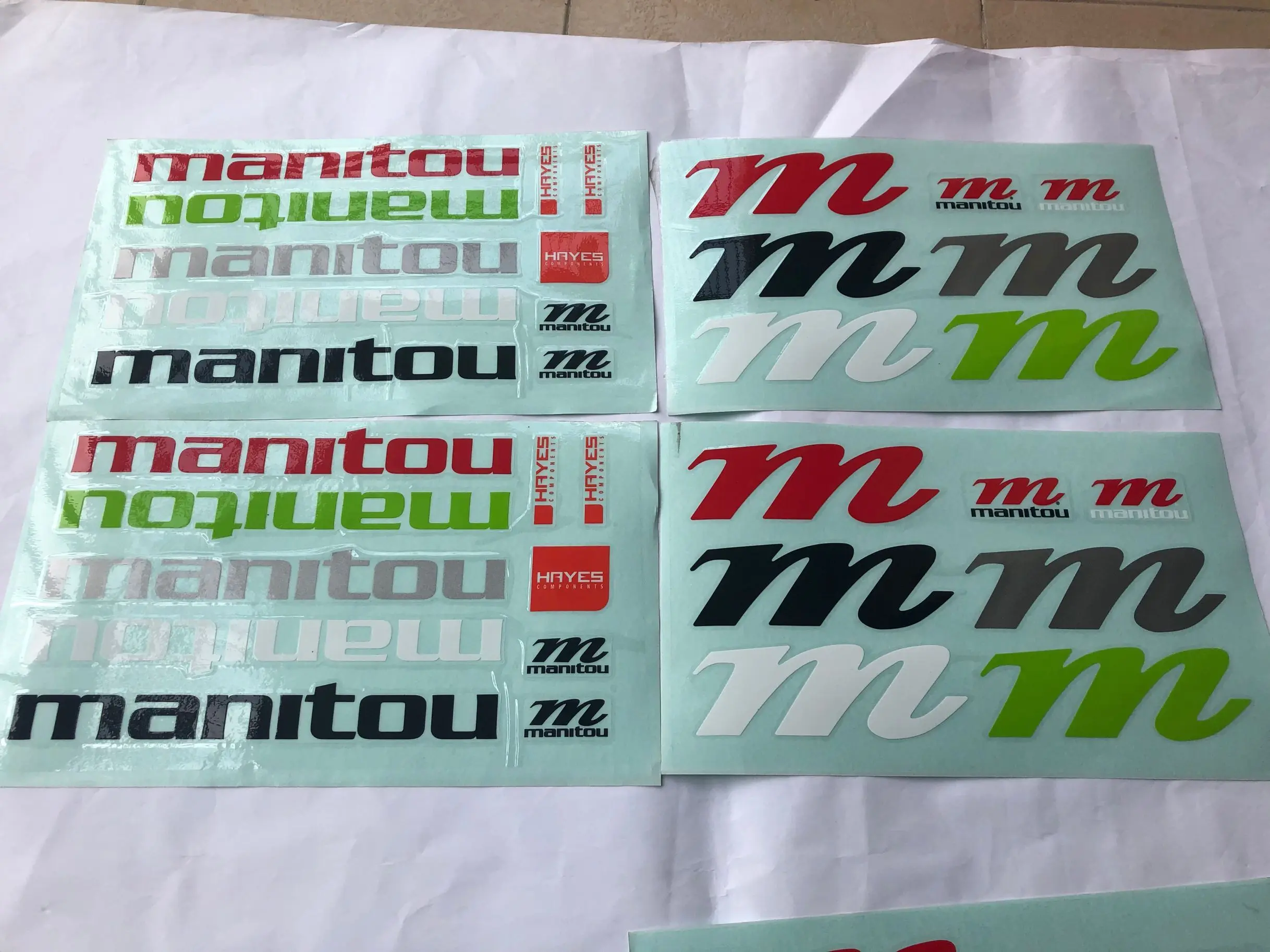 manitou горный велосипед наклейки на вилке MTB Последние Передняя вилка наклейки