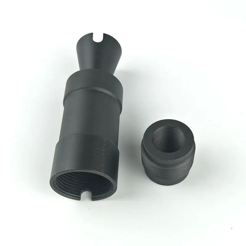 14 мм CCW резьба AKS74U AK 74U Cone Flash Hider безфункциональное намордное устройство манекен