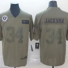 Лидер продаж! Мужские футболки Дерек Карр Шарль Вудсон Бо Джексон Халиль Мак Амари Купер рейдерс