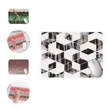 

Mouse Mat Practical Ultra-thin Flexible Rhombus Design Mouse Wrist Rest Pad for Notebook Desk Mouse Pad Mouse Cushion