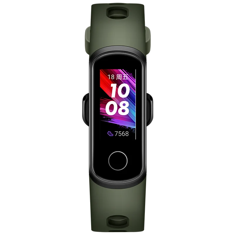 Умный Браслет huawei Honor Band 5i, инновационные циферблаты, подключи и ЗАРЯЖАЙ, мониторинг здоровья, SpO2, кислород крови - Цвет: Black
