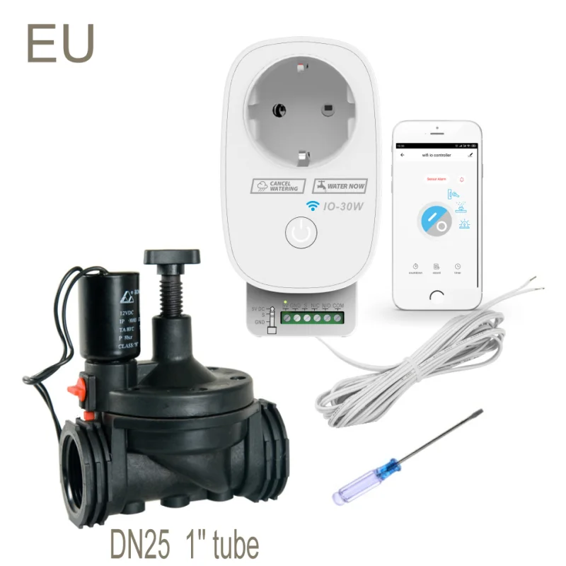 Tuya Wifi Garden Watering System Of Drip Automatic Multi valves