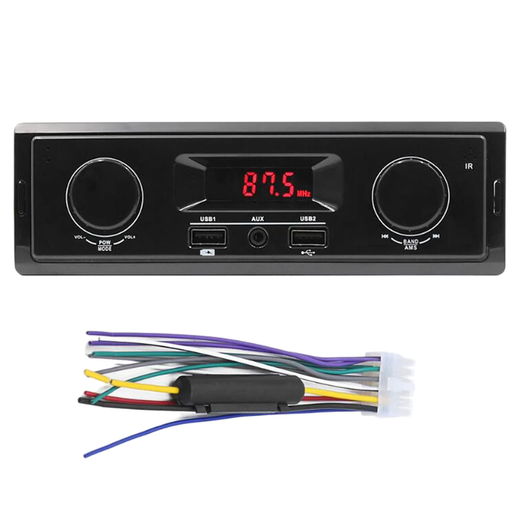 12V автомобильный стерео плеер-MP3-плеер USB порт AUX вход fm-радио приемник