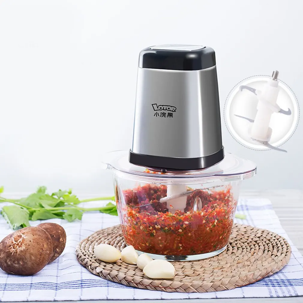 

Electric Meat Grinder Stainless Steel Kitchen Food Chopper Cutter Sausage High Quality Small Home Appliances