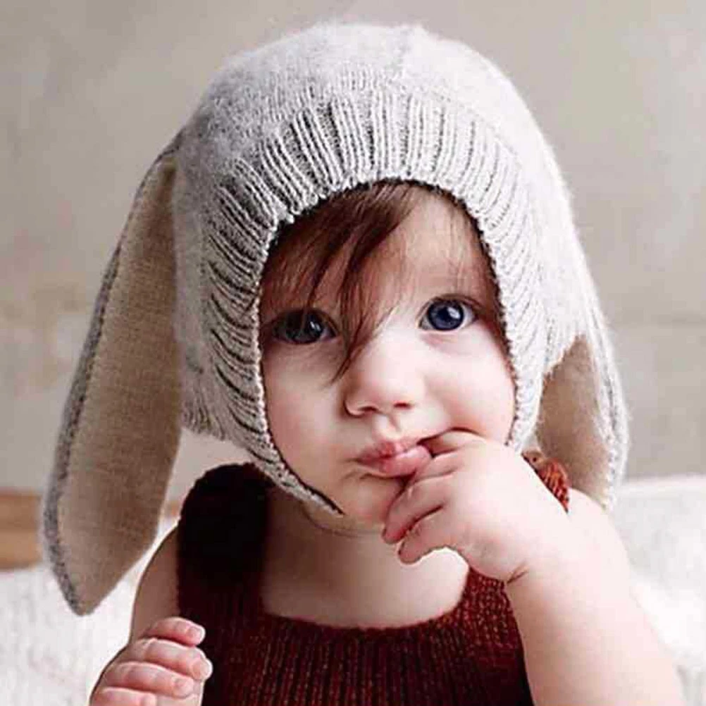 bunny ears baby hat