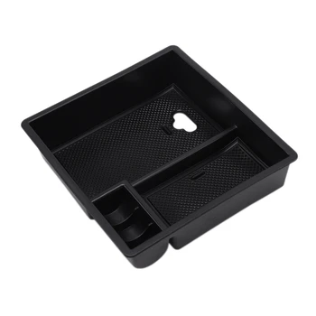 

Car Central Handrail Storage Box Console Handrail Armrest Storage Glove Box Tray for Toyota Fortuner 2011-2015