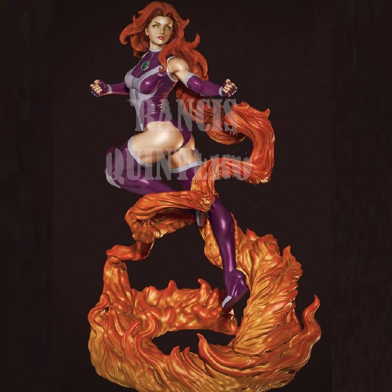 

LindenKing 1/8 1/6 3D Printing Garage Kit GK Model Starfire Figure Unpainted White-Film Collection To Painter A227