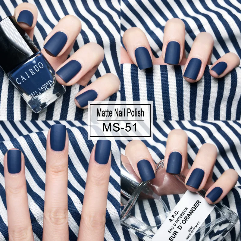6ml Wine Blue Color Series Nail Polish Semi Permanent Nail Gel Varnish Soak Off Lacuqer Colorful 1