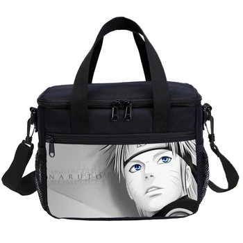 

Japan Anime Naruto Insulated Lunch Bag Cooling bag Thermal Bag For Food For Kids Women Men Picnic Tote Food Handbags