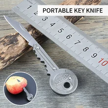 Мини Портативный нож складной брелок нож брелок инструмент для очистки початков кукурузы Открытый лагерь гаджет выживания комплект поход карманный посылка Открыватель коробок