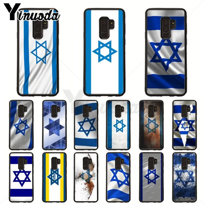 Israel Bendera Negara Spanduk Israel Lembut Silicone Ponsel Case untuk Samsung Galaxy S10plus S9 S8plus S10e A50 A70 A10 Ponsel