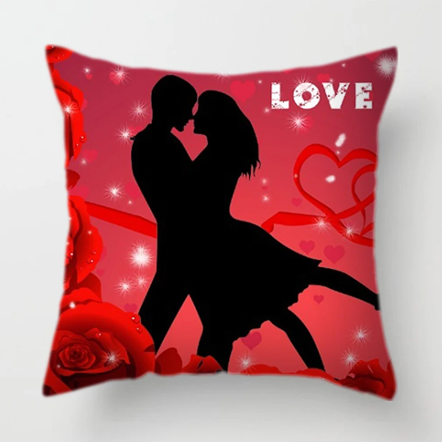 Ha6070cde1ddd4f6888a3aeef218ab9e0H Valentines Decorative Throw Pillow Cover