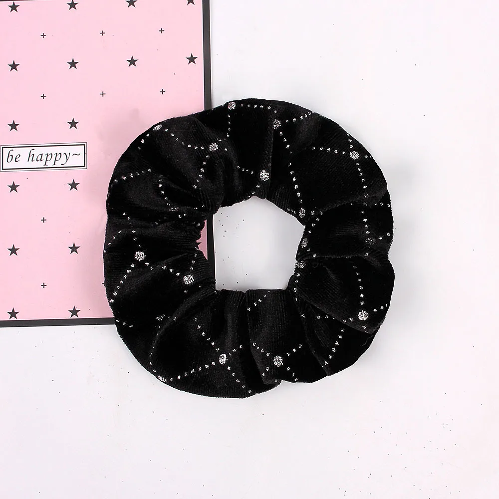 28 diameter 12cm Бархатные жемчужные резинки для волос для женщин, эластичные резиновые ленты аксессуары для волос, резинки для женщин и девушек, резинки для волос, кольцо для волос, веревка, держатель для конского хвоста - Цвет: 28 diameter 12cm