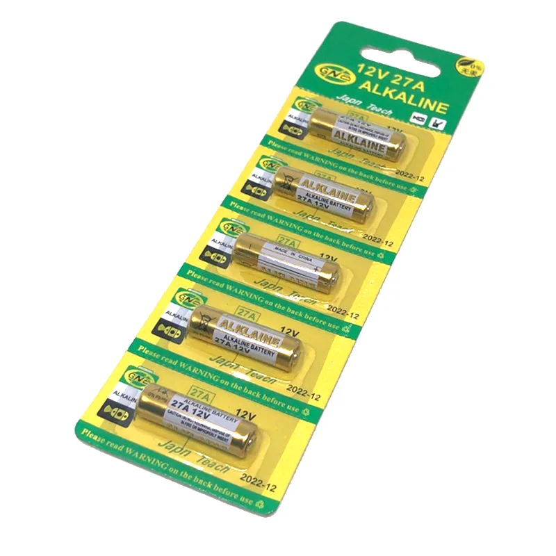 5pcs 12V 27A Alkaine аккумуляторы G27A MN27 MS27 GP27A A27 L828 V27GA ...
