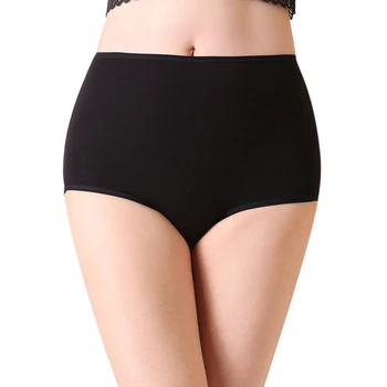 

Panties Underwear Physiological Menstrual Women's Cotton Period Leak Proof Mid Rise Warm Female Briefs Plus Size XL-6XL