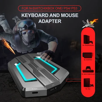 

Mouse Converter Game Console Controller Adapter P6 USB Wired Keyboard Set Mobile Lightweight Game Playing Elements