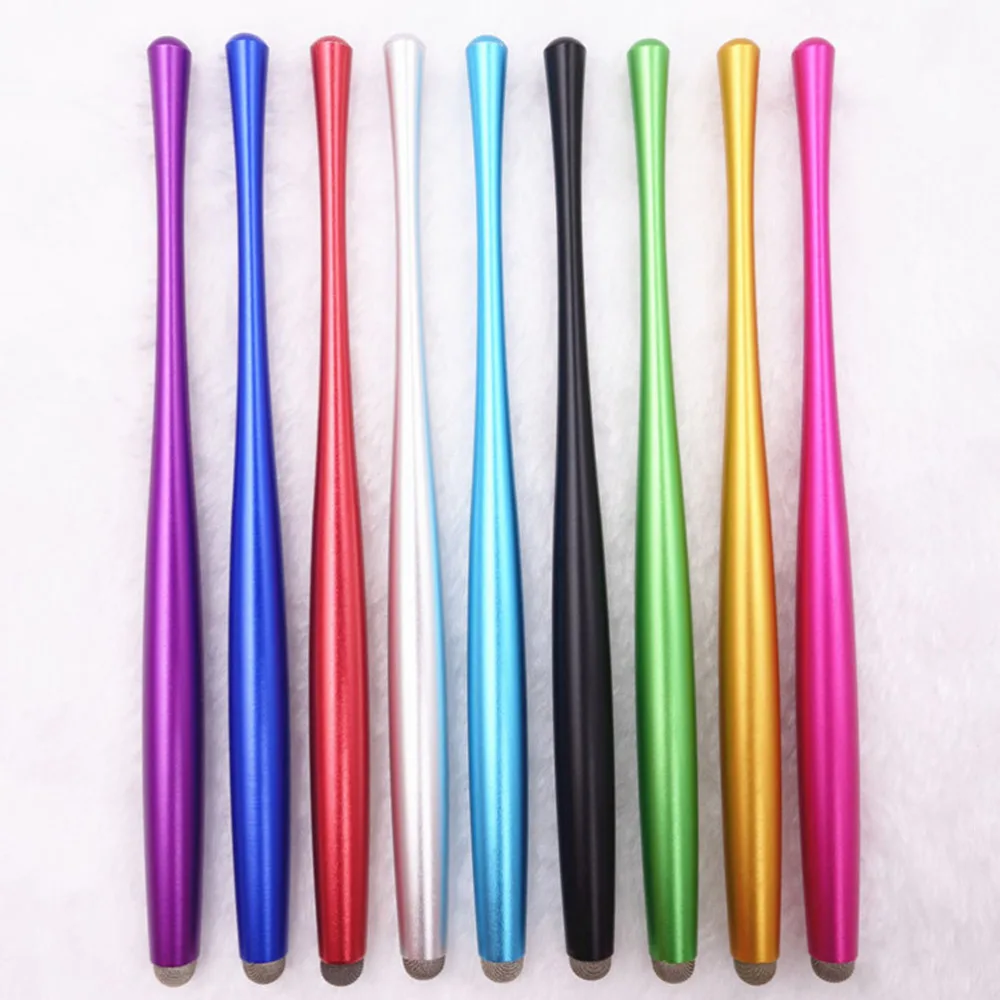 

2pcs Capacitive Stylus Stylish Multi-Function Durable Slim Waist Stylus Pen Metal Pen Touch Screen Pen for Tablets