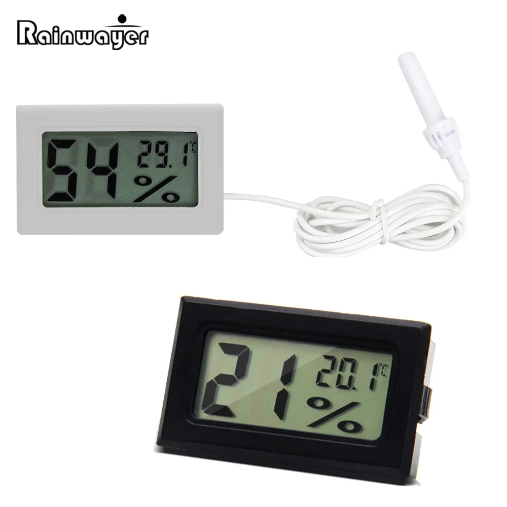 Fridge Freezer Chillers Lcd-Humidity-Meter Aquarium Digital For-50--70