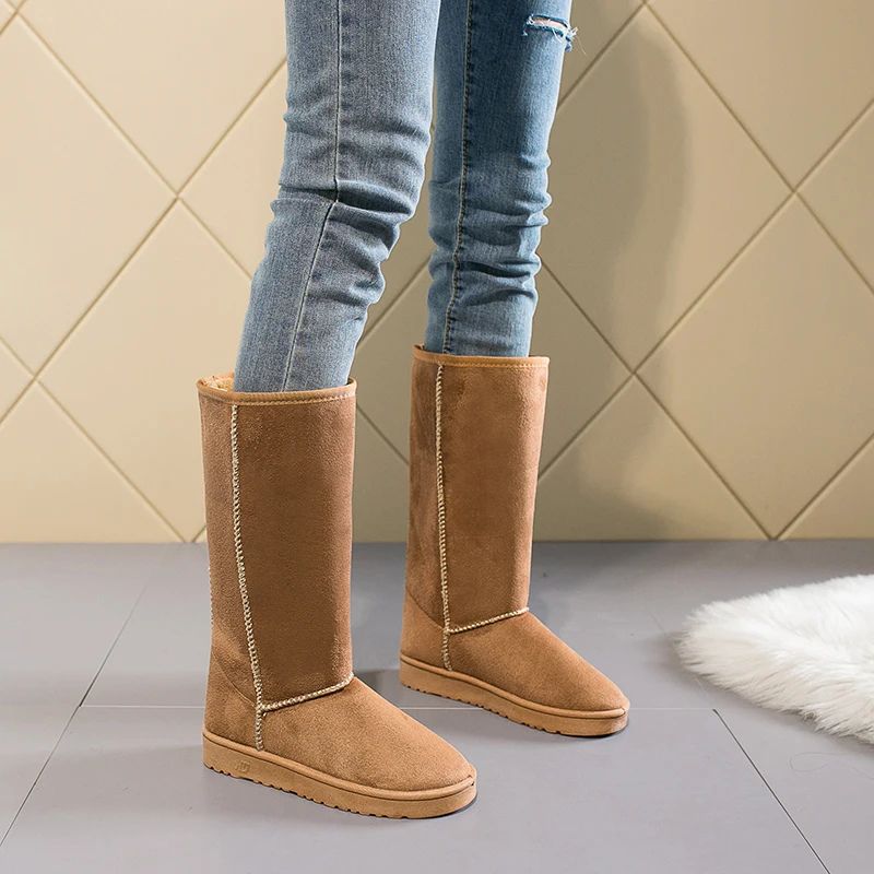 Novedad de 2020! Botas australianas de mujer, botas de nieve altas, zapatos  de invierno impermeables, Botas Largas de felpa gruesa, zapatos cálidos  para mujer|Botas hasta el tobillo| - AliExpress