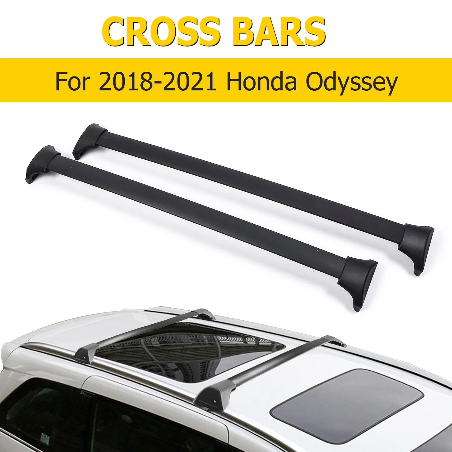 CarRoofRackforHondaOdyssey20182020ABSSUVLuggageCarrier