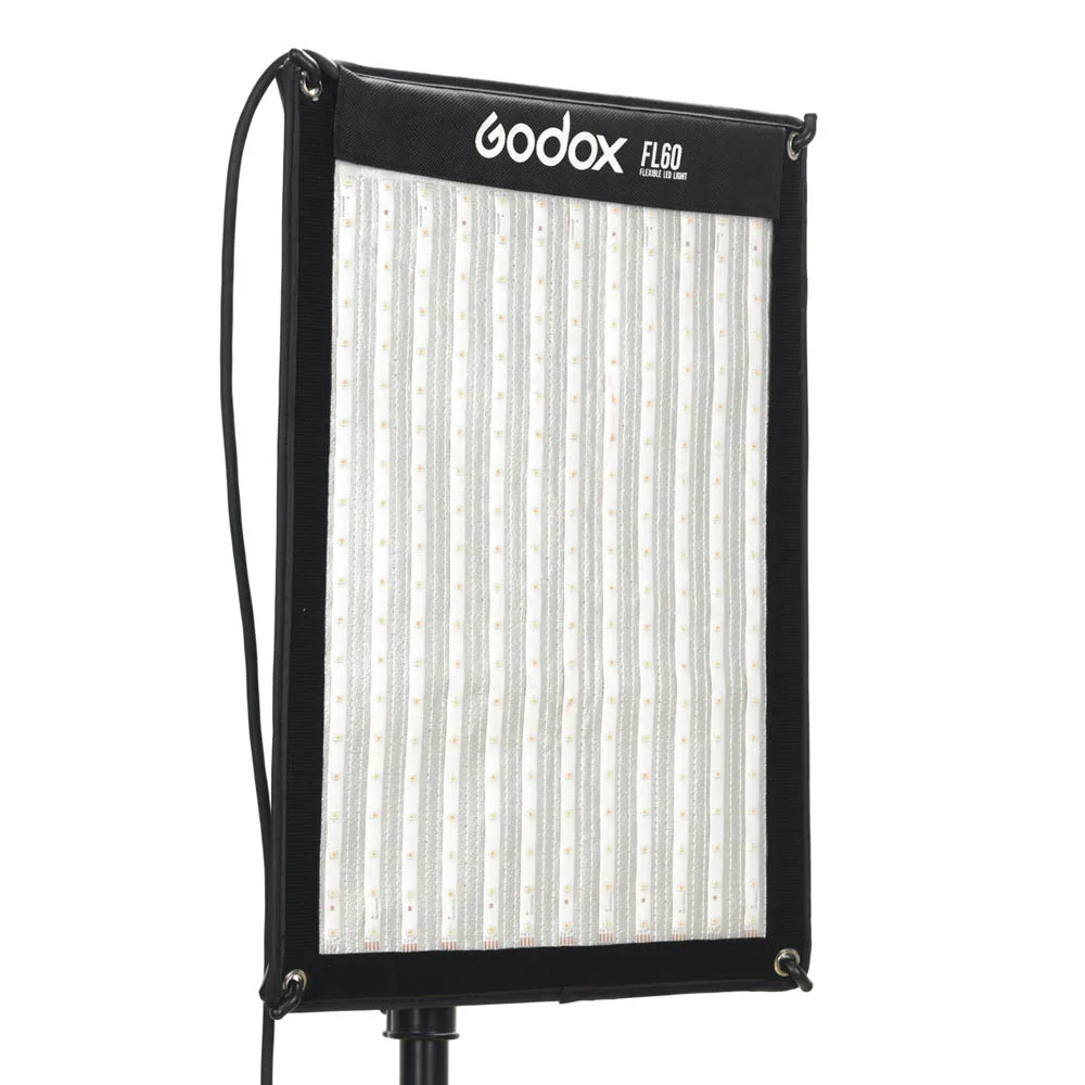 Godox FL60/FL100/FL150R/FL150S гибкий светодиодный свет сотовый софтбокс с решеткой рулонная тканевая лампа 150 Вт/100 Вт/60 Вт Видео заполняющее освещение - Цвет: FL60 No Softbox