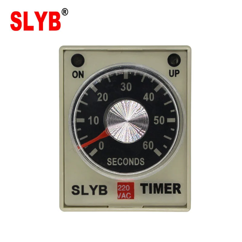 

10PCS Good Quality Mini Time Delay Relay AH3-3 Industrial Electric Adjustable Timer 220V 3A Seconds and Minutes
