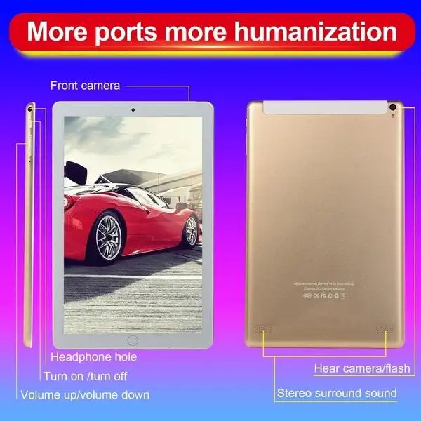 Планшетный ПК 2020 самая низкая цена планшетный 10 1 дюйма Android 8 Octa CoreTablet PC 6 ГБ 128 Гб