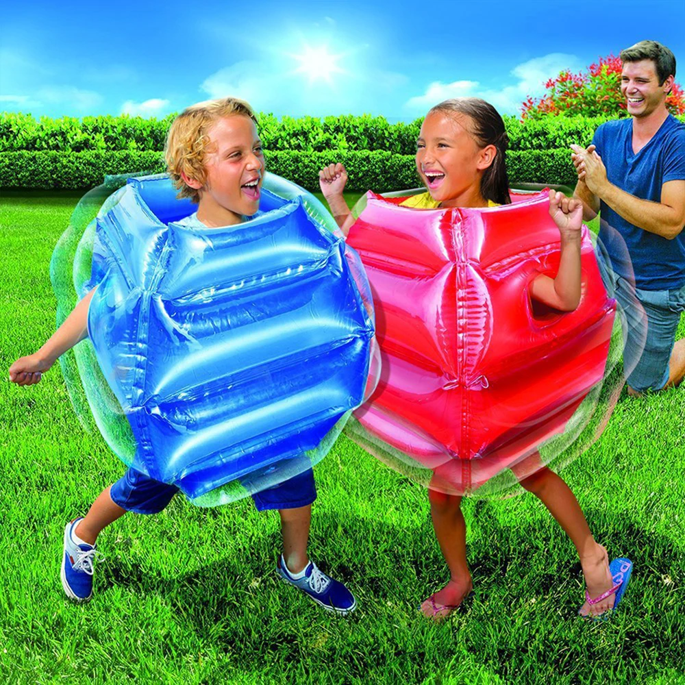 Inflatable Toys Bumper Ball Outdoor Sports Games Fitness kids Grass Earth Body Bubble Ball Entertainment Toys outdoor toys kids bubble toys