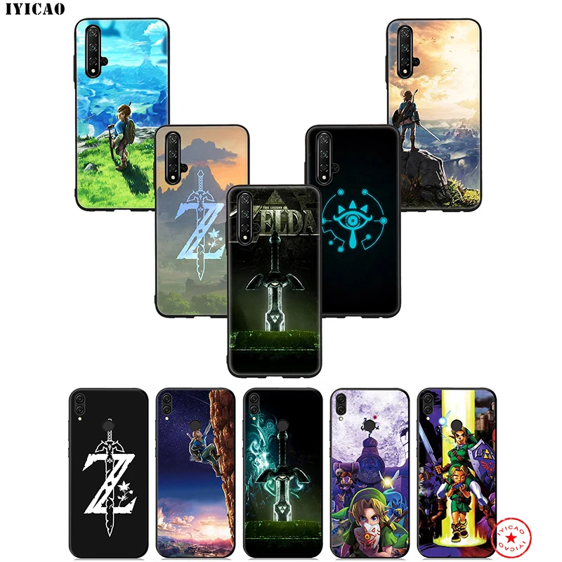 IYICAO легенда о Зельде мягкий чехол для huawei Honor 20 10 9X9 8C 8X8 7X 7C 7A 6A Nova 5i 4 3i 2 2i Lite рro вид