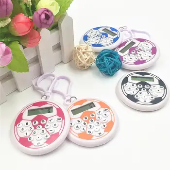

1Pc Mini Calculator Scientific Calculator Portable Digital Electronic Battery With 8 LCD Keychain Button Cute For Students Q3L8