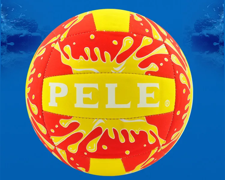 Напрямую от производителя продажи ПУ ПВХ по индивидуальному заказу из Дайвинг-ткани Волейбольный мяч № 5 водяная надувная для пляжного волейбола пики