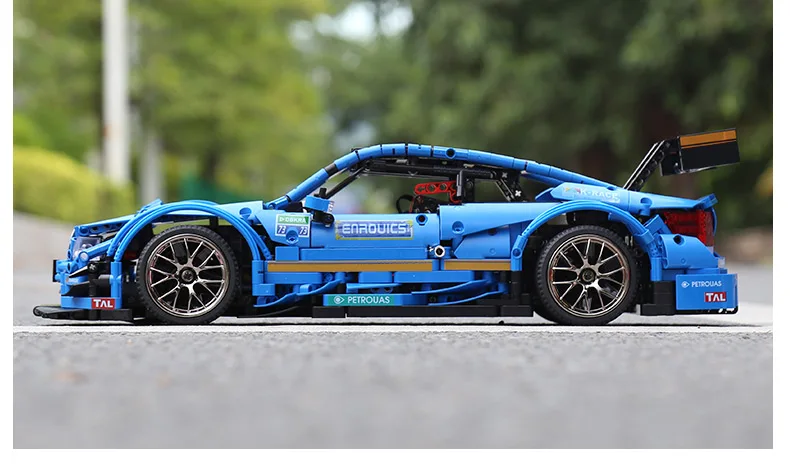 Blocos de Construção Técnica Motor Carro Compatível Moc-6687 C63 Velocidade Conjunto Tijolos Controle App rc Crianças Brinquedo Presente 20005 Dhl 17 c63 velocidade carro conjunto blocos de construção
