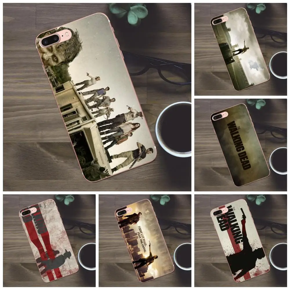 Bixedx мягкий для Apple iPhone 4 4S 5 5C SE 6 6S 7 8 Plus X Galaxy A3 A5 J1 J2 J3 J5 J7 2017 Ходячие мертвецы Лучшие |