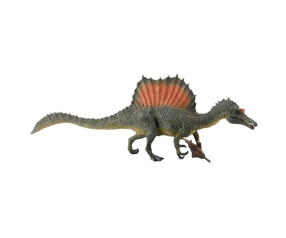 Большая имитация рыбной ловли спинозавр модель динозавра фигурка Реалистичная детская игрушка мод ручная роспись для мальчиков любимый Cadeau Pour