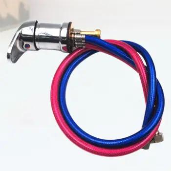 

1 Pc Shampoo Salon Faucet Wash Basin Hot Cold Water Tap With Hose Three Layers Explosion-Proof Tube For Hair Salon Shampoo Bowl