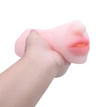 1 шт. 4D реалистичный Мужской мастурбатор с глубоким горлом Силиконовое искусственное влагалище анальный эротический оральный секс-игрушки для мужчин