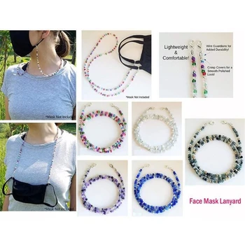 

Face Mask Lanyard Handy Convenient Safety Mask Rest Ear Holder Rope Mask Extension Mask Hang on Neck String Anti-lost Leash