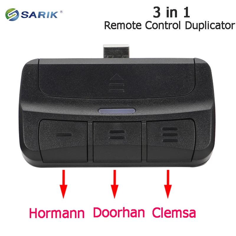 3 Pulsanti Cancello Universale E Porta Del Garage Codice Fisso E Telecomando Rolling Code Telecomando Chiave Senza Chiave Multi Frequenza