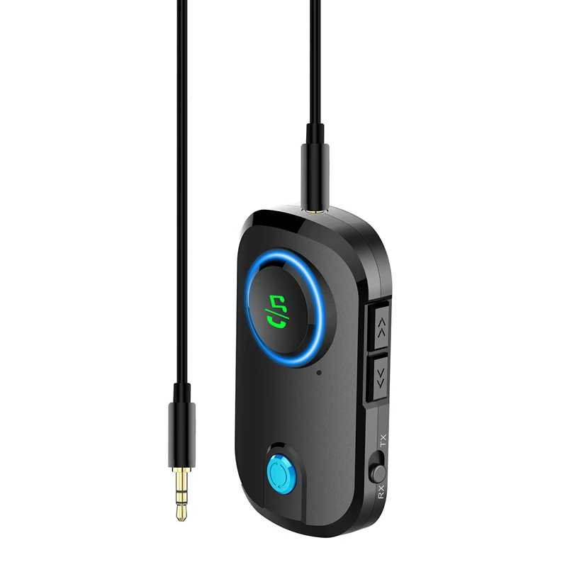 New Bluetooth 5 0 o Transmitter Receiver 3 5mm AUX Jack USB Music Wireless Adapter for Car PC TV Headphones