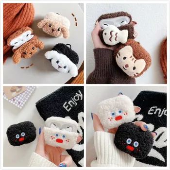 

3D Knitting Case For Airpods Pro Case Cute Cartoon Earpods Headphone Case For Apple Air Pods Pro 3 Charging Box Plush Duck Cover