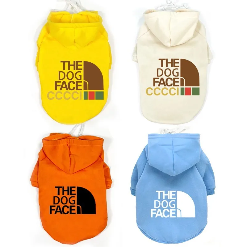 Pet Clothes Fashion Dog Clothes Winter Outdoor Dog Hoodie Suitable For Medium Large Dogs French Bulldog Warm Puppy Constume