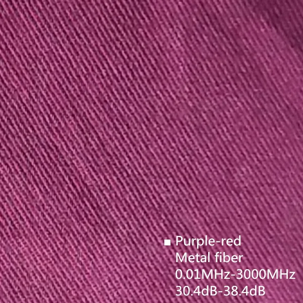 Purple red MTF Ajiacn Подлинная набор электромагнитного излучения Защитная летняя рабочая одежда с короткими рукавами EMF Защитная Униформа персонала - Цвет: Purple red MTF