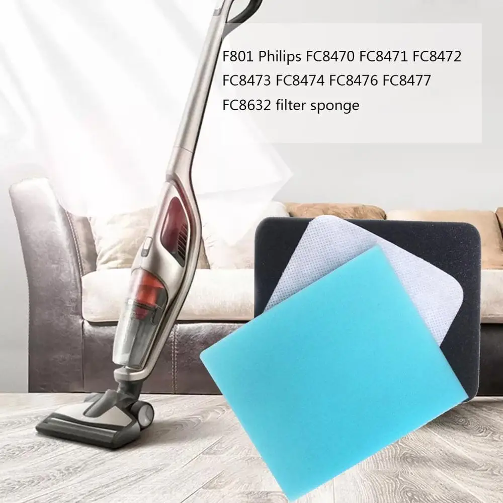 

Suit For Philips FC8470 FC8471 FC8472 FC8477 FC8632 Filter Netpa + Sponge Comfortable Duable Useful